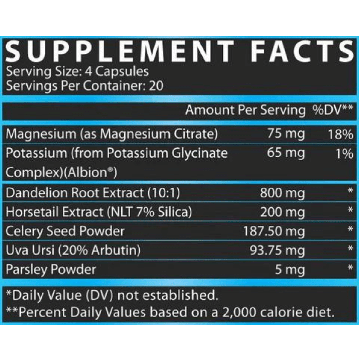 Lipo 6 Diuretic Supp Fact Lipo 6 Black Diuretic Supp Fact