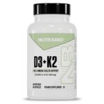 Vitamina D3 5000 IU con K2 180 mcg (MK-7) Vegana – NutraBio