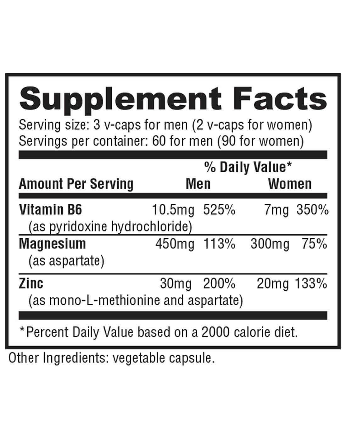 ZMA 90 Capsulas Vegetales NutraBIO