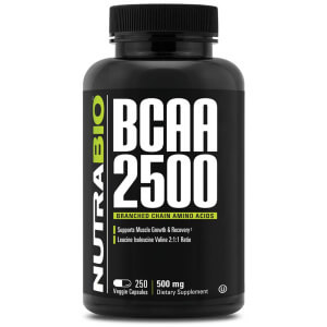 BCAA 2500 - 250 Vege Caps | Kosher
