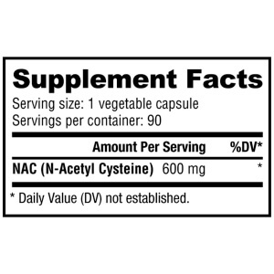 NAC (N-Acetyl-Cysteine) 600 mg
