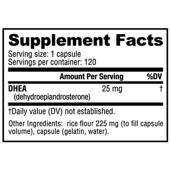 DHEA (25 mg)