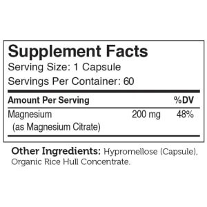 Magnesio Citrato 200 mg